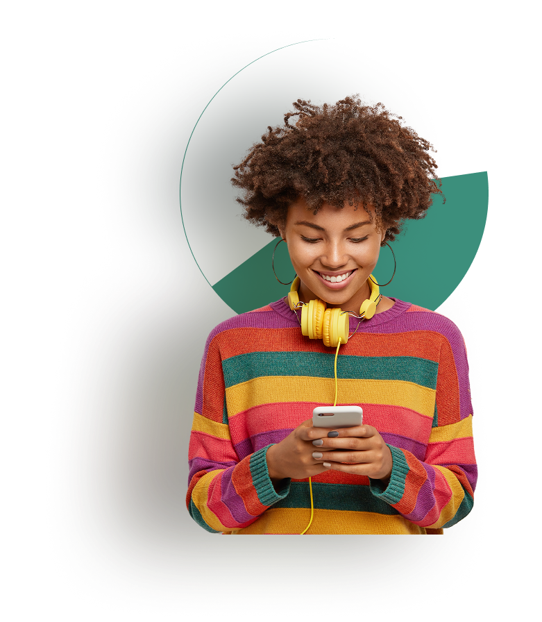 Person using Keke app on smartphone